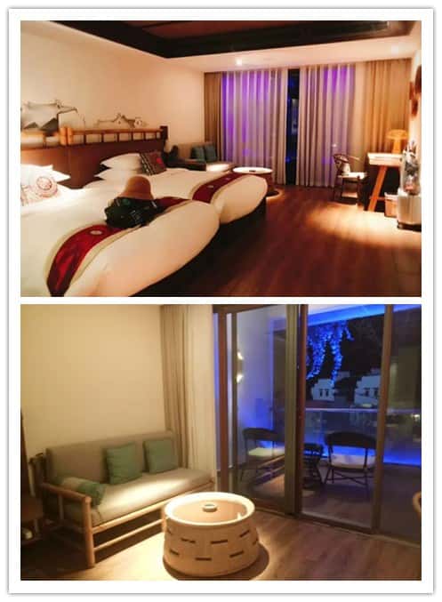 薩震節(jié)能空壓機員工入住酒店