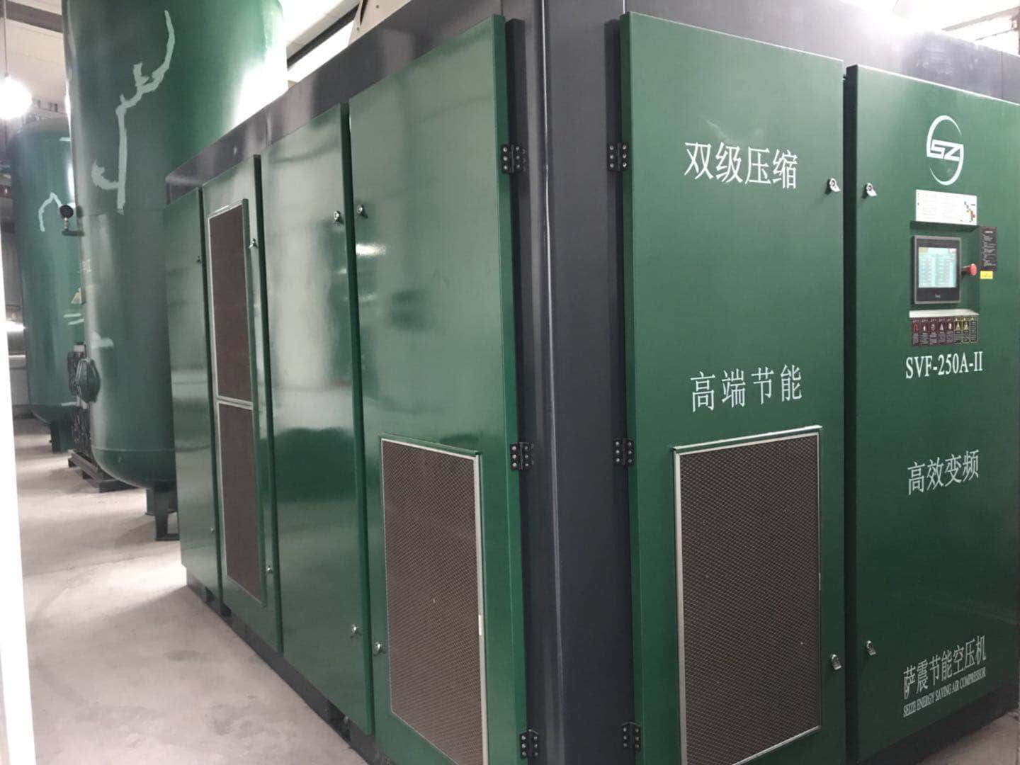 薩震節(jié)能空壓機(jī)客戶(hù)現(xiàn)場(chǎng)圖