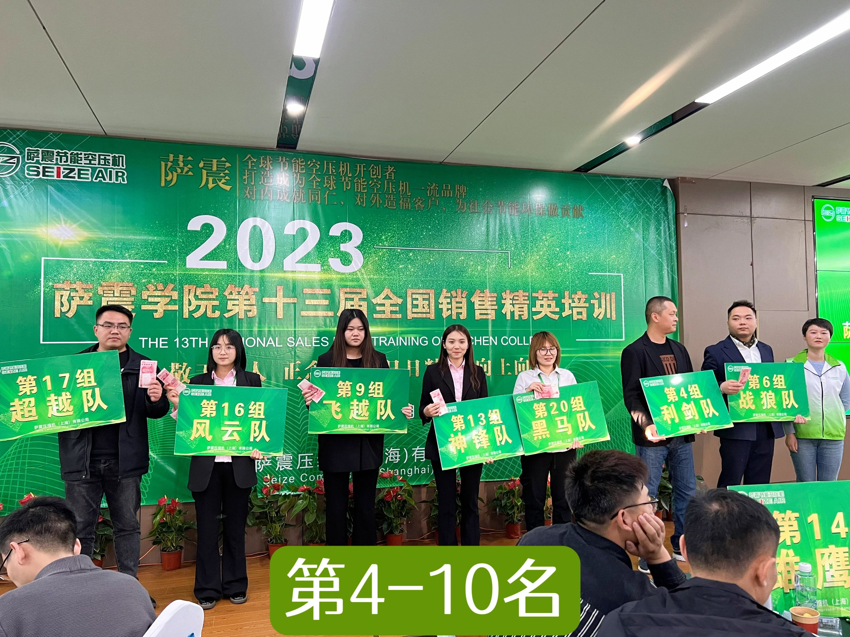 薩震學(xué)院第十三屆全國銷售精英培訓(xùn)圓滿成功！